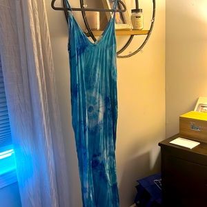 tie dye dress from VICI with side pockets